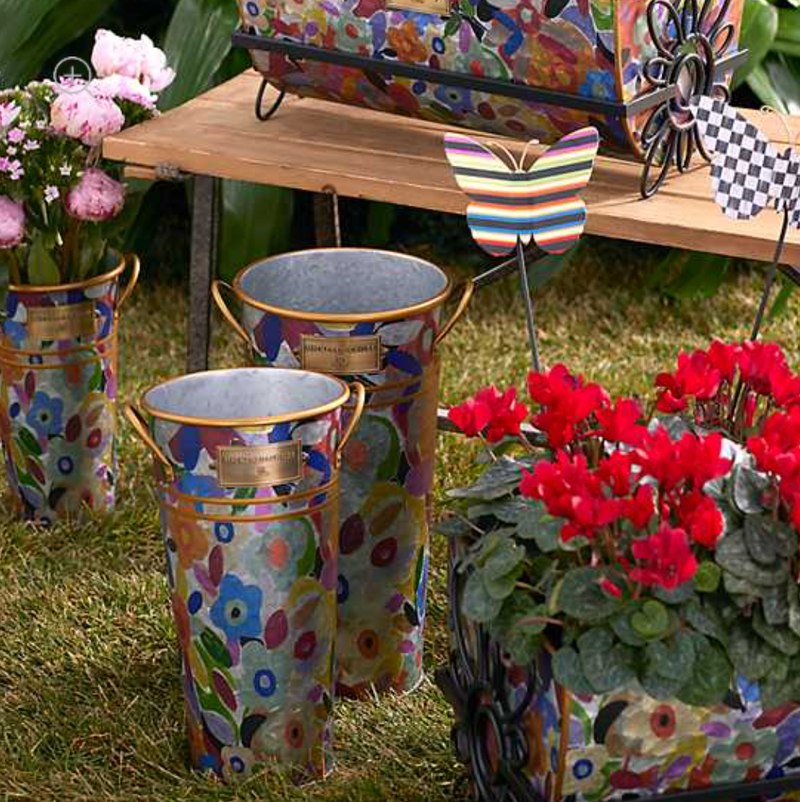 Avant Garden Flower Buckets - Set of 3