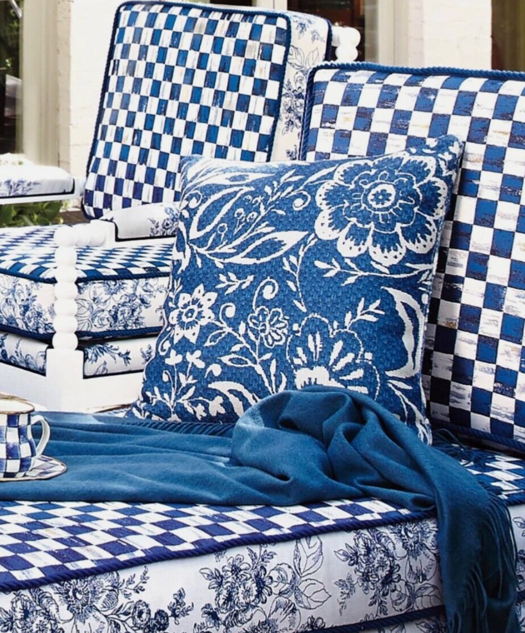 Villa Garden Outdoor Pillows