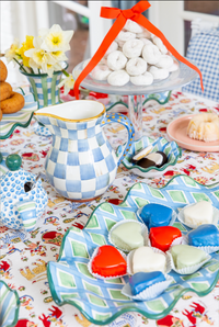 Pencil & Paper Co. Ceramic Fluted Cake Stand