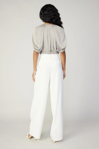 Pleated Wide Leg Pants