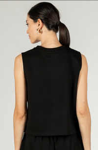 P. CILL Butter Modal Round Neck Sleeveless Top