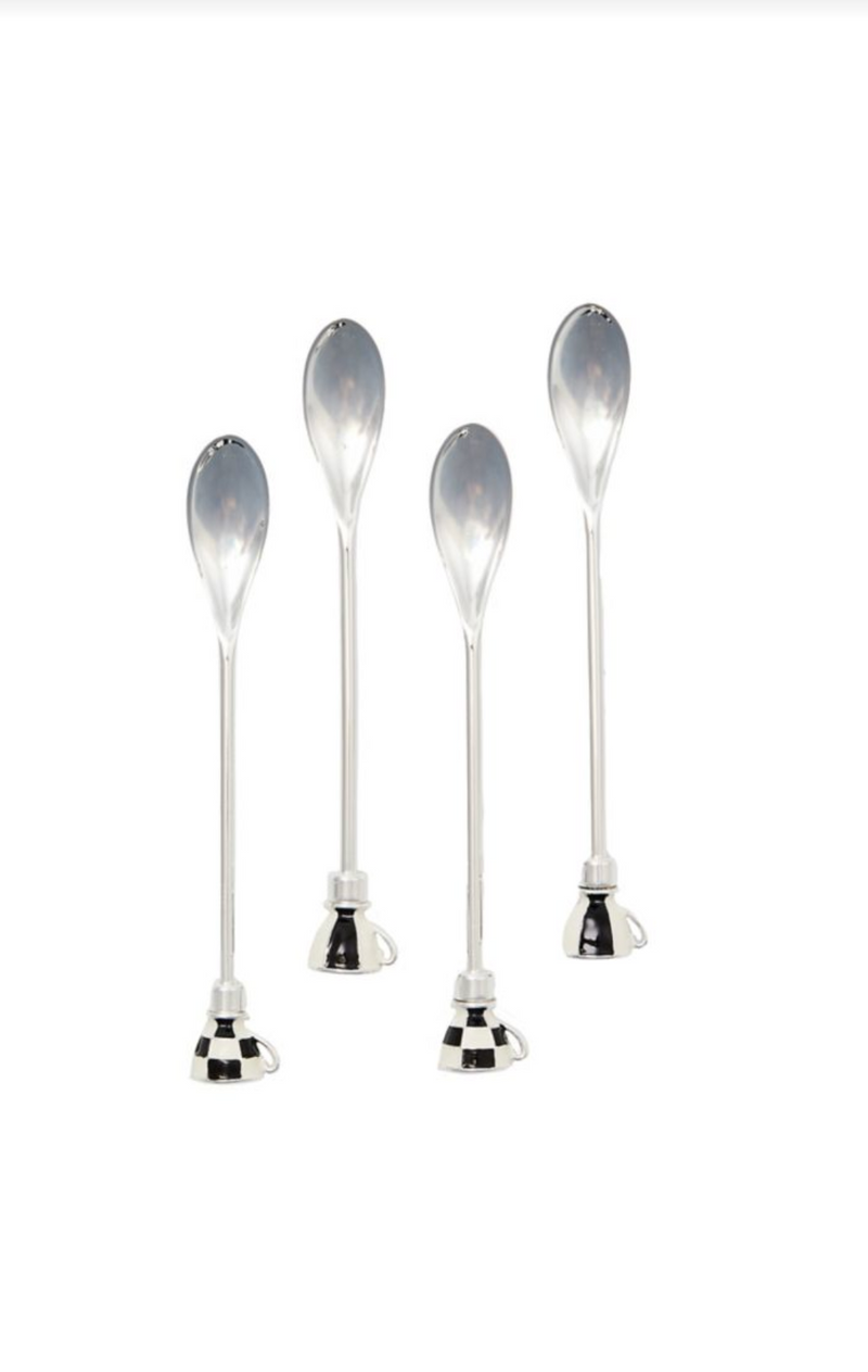 Courtly Espresso Spoons, Set of 4