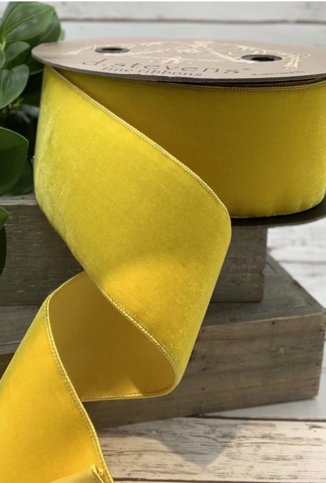 Velvet Dupion-Yellow