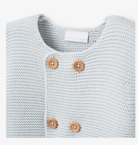 Sofia & Finn Pale Blue Knit Baby Cardigan