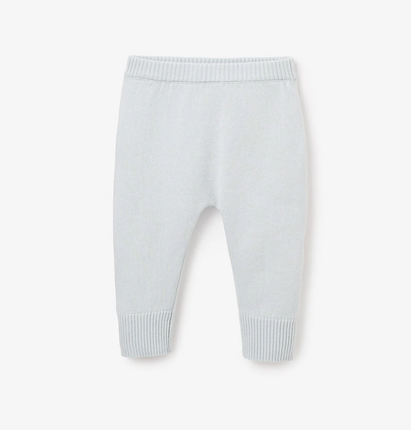 Blue Fine Knit Cotton Baby Pant