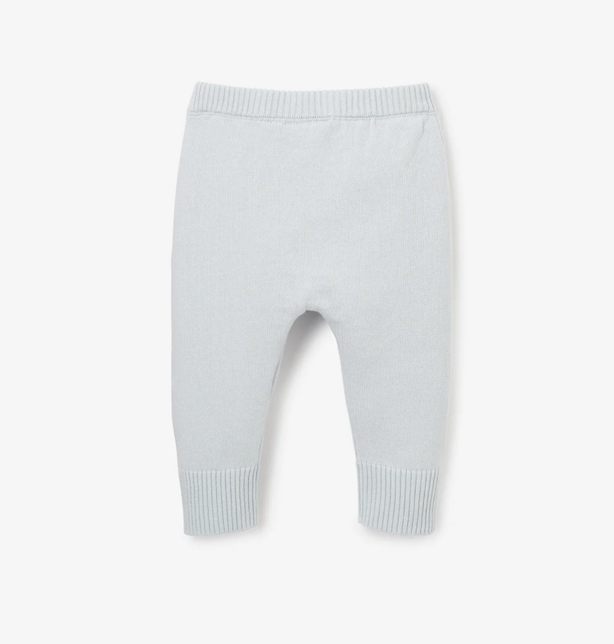 Blue Fine Knit Cotton Baby Pant