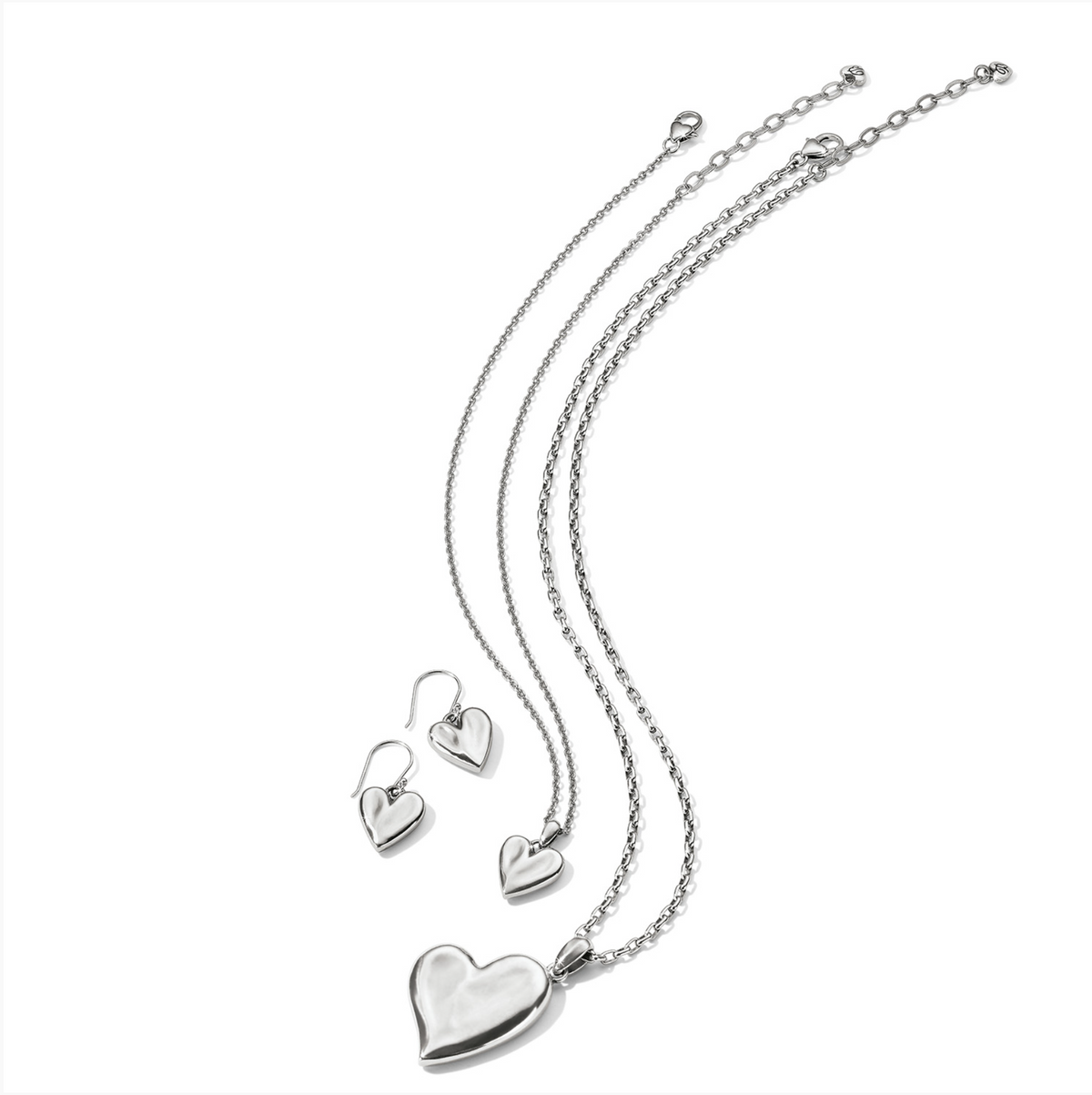 Cascade Heart Reversible Necklace