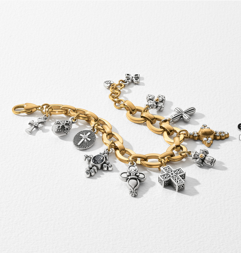 Heavenly Cross Charm Bracelet