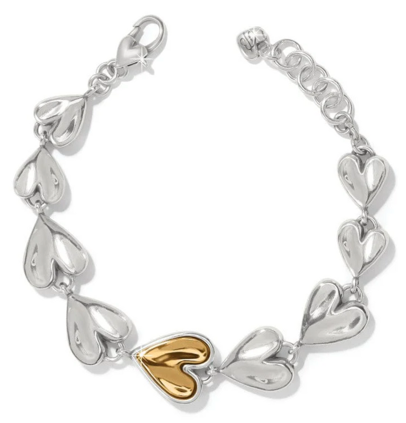 Cascade Heart Bracelet