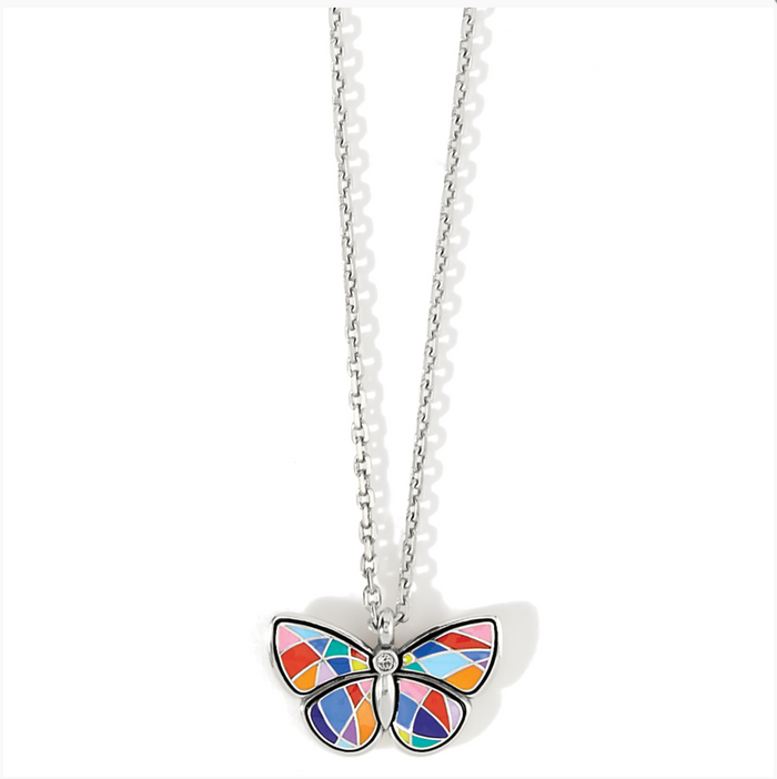 Colormix Butterfly Short Necklace