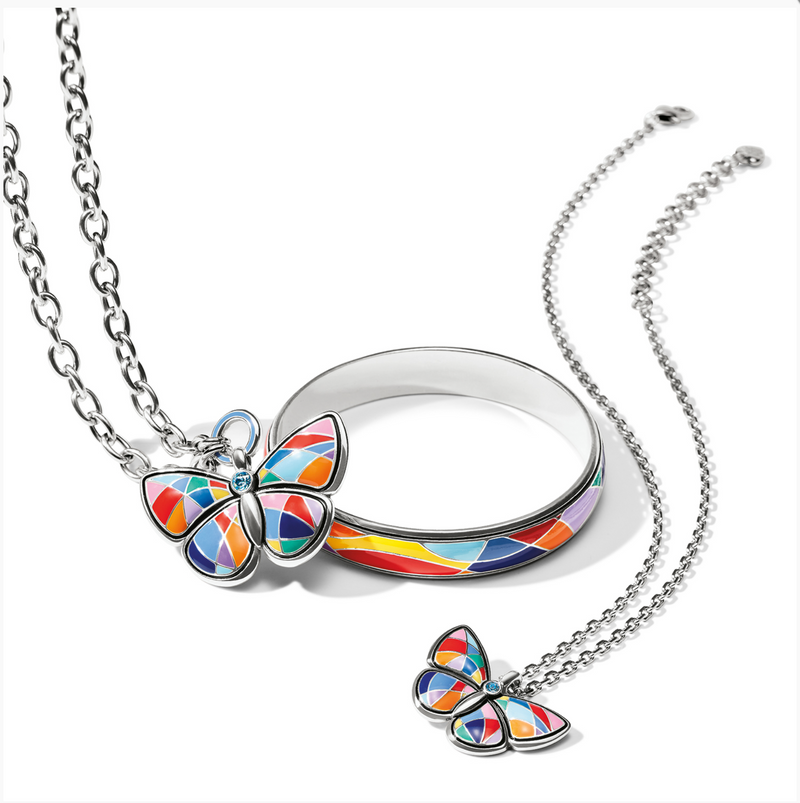 Colormix Butterfly Short Necklace