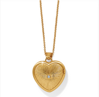 One Heart Convertible Locket Necklace