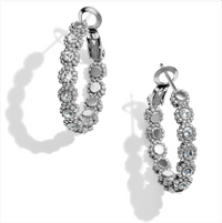 Twinkle Splendor Small Hoop Earrings