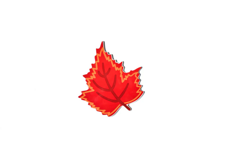 Red Fall Leaf Mini Attachment