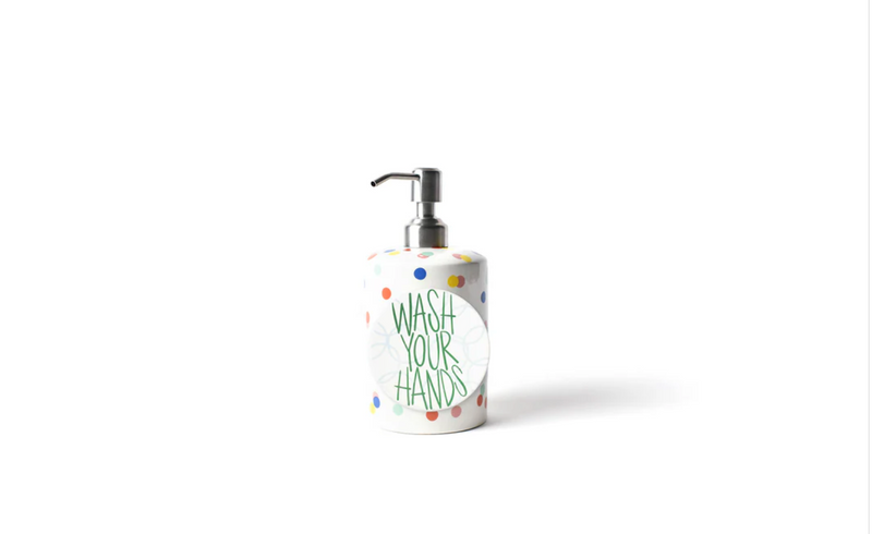 Happy Dot Mini Cylinder Soap Pump