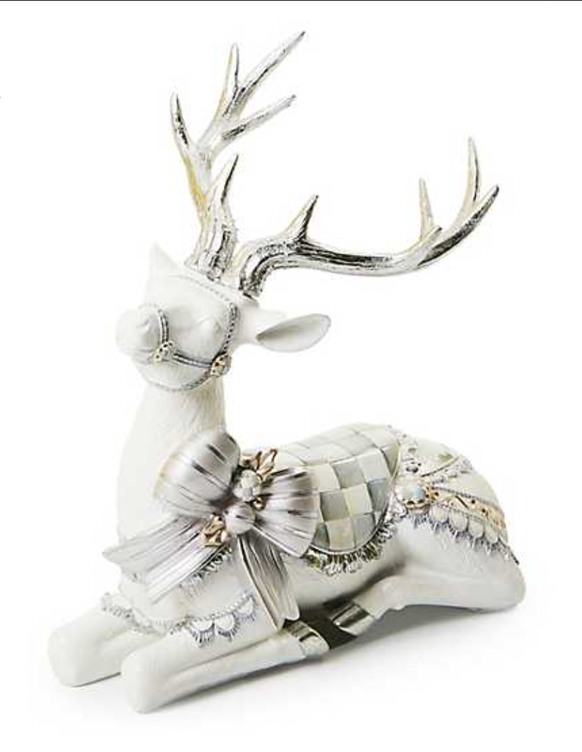 Crystal Palace Resting White Deer