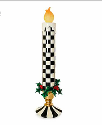 Courtly Illuminated Large Trophy Candle