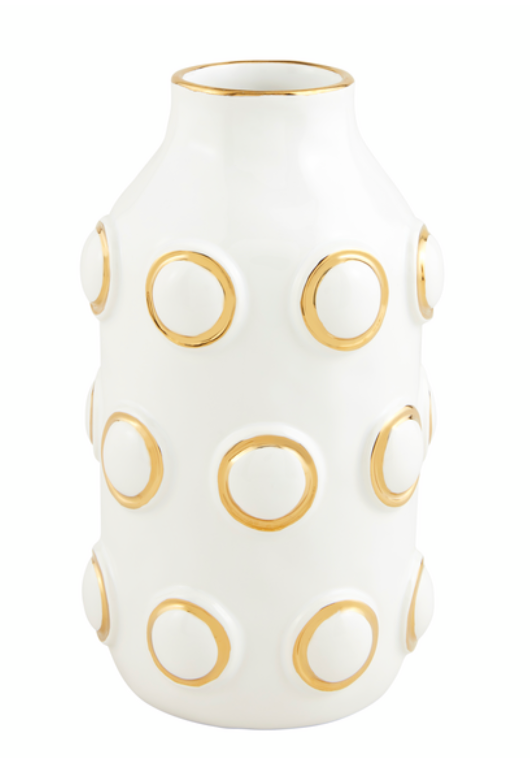 Gold Ceramic Vase