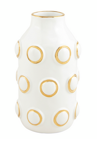 Gold Ceramic Vase