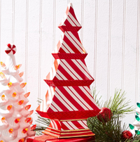 Peppermint Twist Christmas Tree - Dolomite