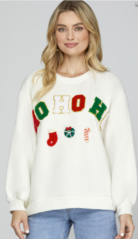 LONG SLEEVE HOLIDAY SWEAT SHIRT