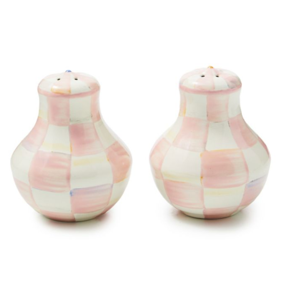 Rosy Check Salt & Pepper Shakers