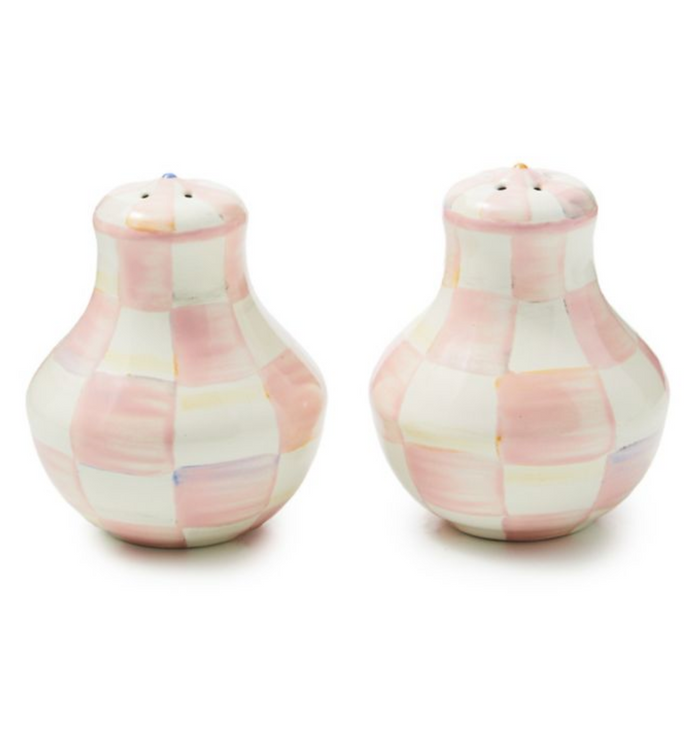 Rosy Check Salt & Pepper Shakers