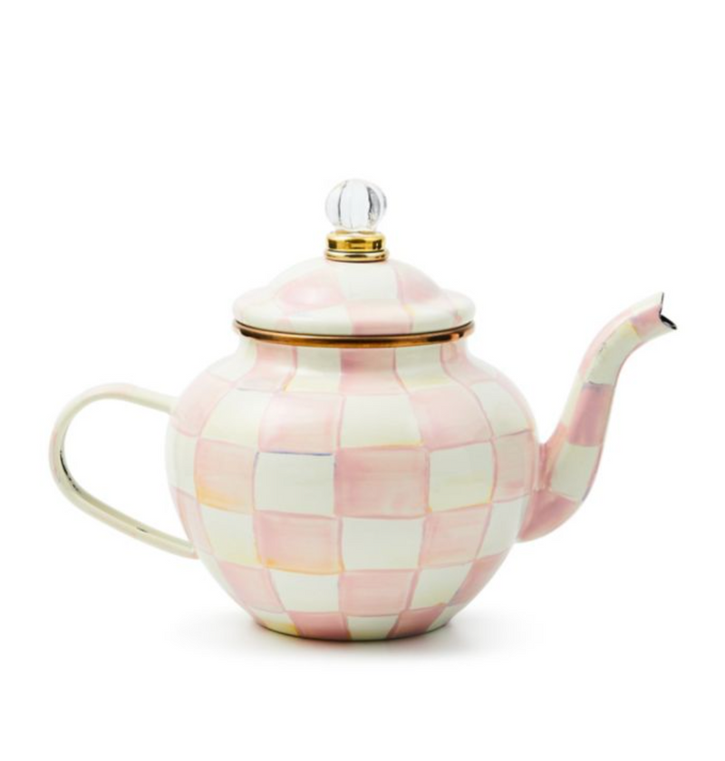 Rosy Check 4 Cup Teapot