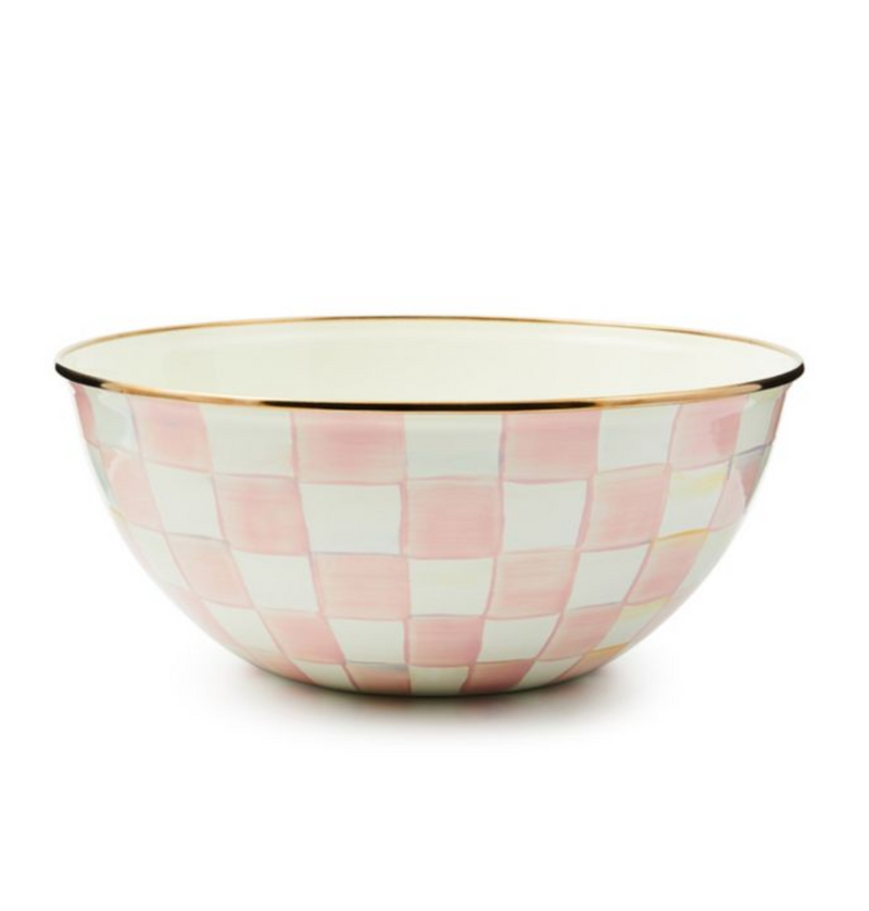 Rosy Check Large Everyday Bowl