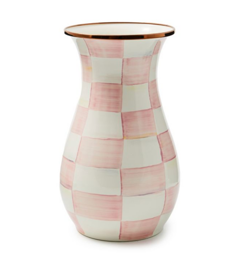 Rosy Check Tall Vase