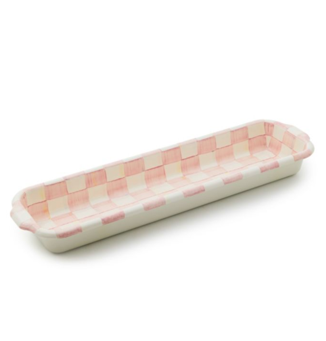 Rosy check baguette dish