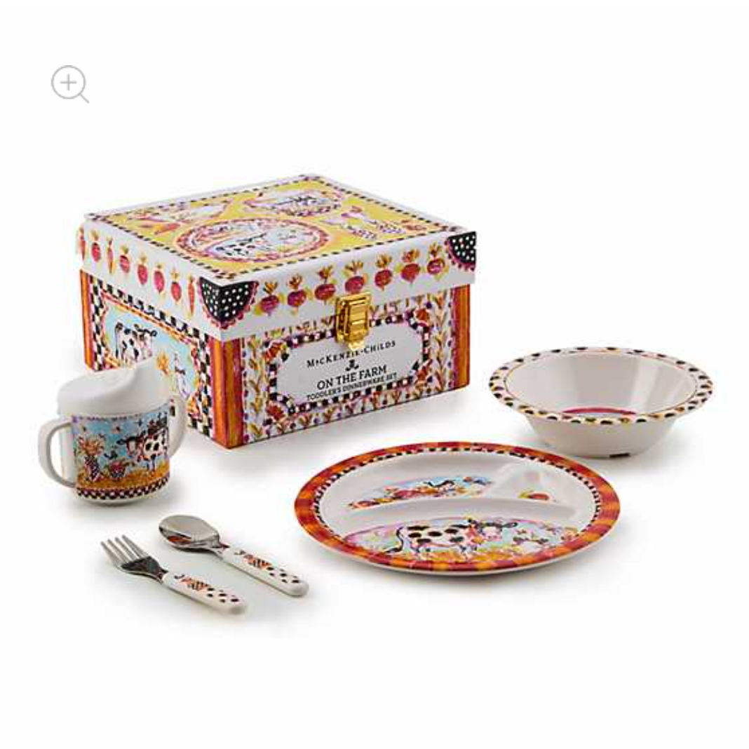 On the Farm Toddler's Dinnerware Set