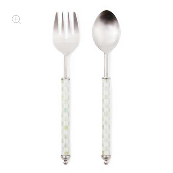 Sterling Check Supper Club Salad Serving Set