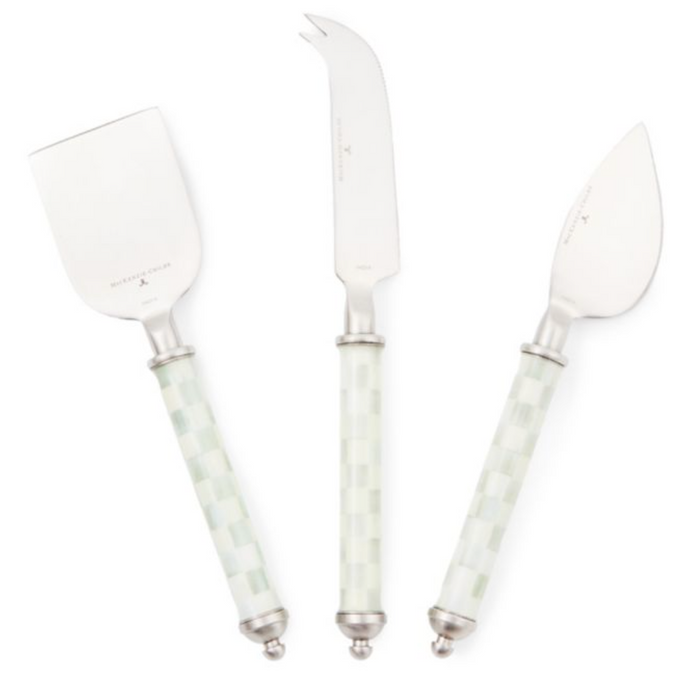 Sterling Check Supper Club Cheese Knife Set