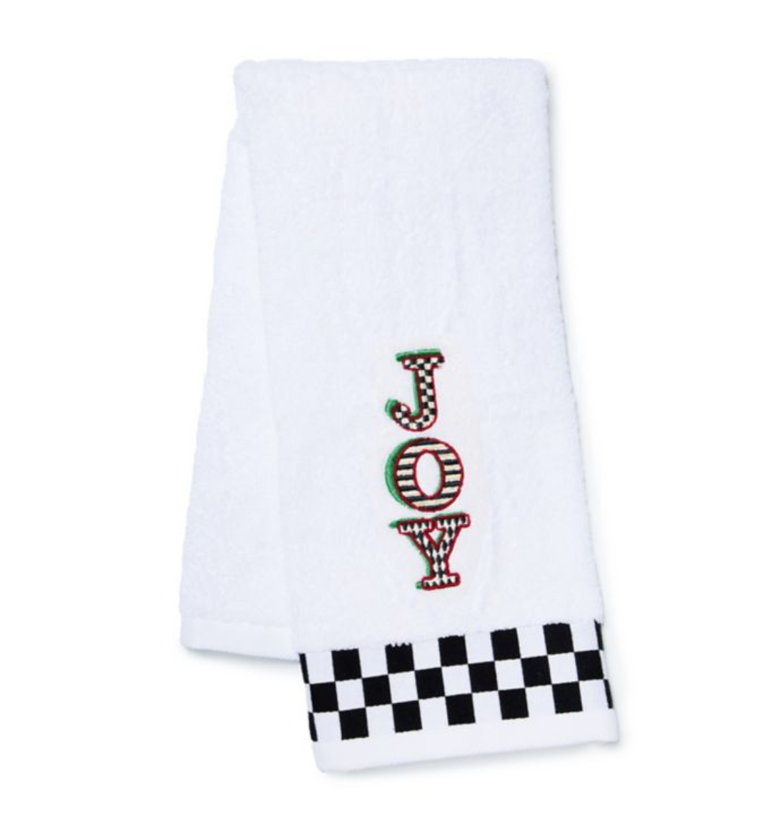 JOY Check Hand Towel 5 out of 5 star rating