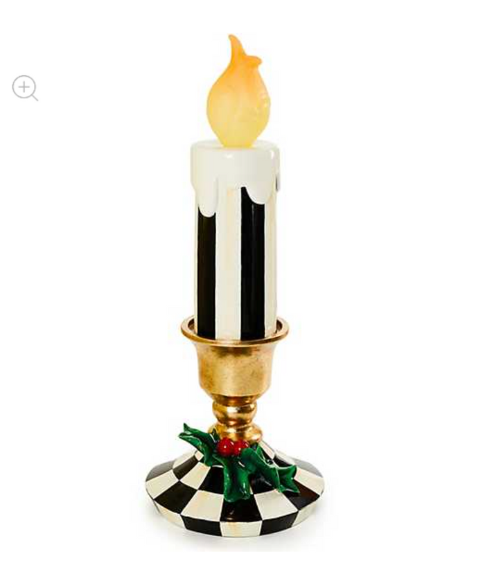 Courtly Illuminated Small Trophy Candle