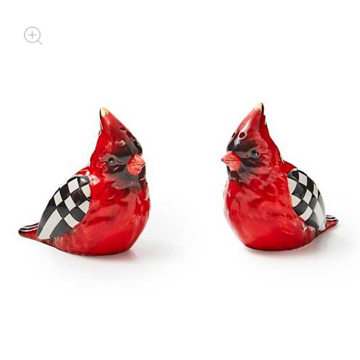 Cardinal Toile Salt & Pepper Set