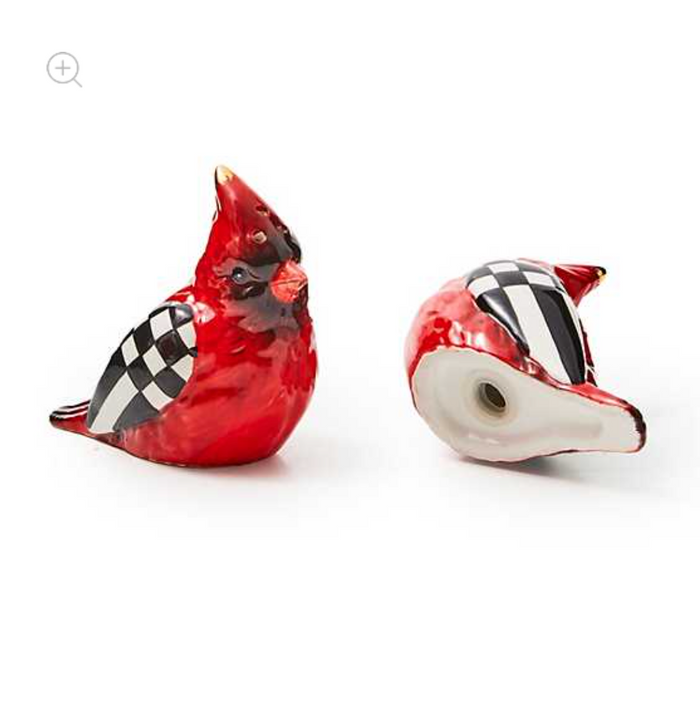 Cardinal Toile Salt & Pepper Set