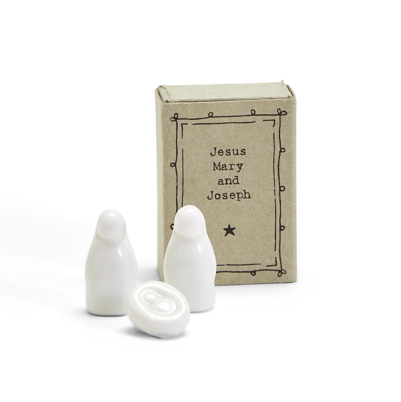 Nativity Matchbox - Porcelain