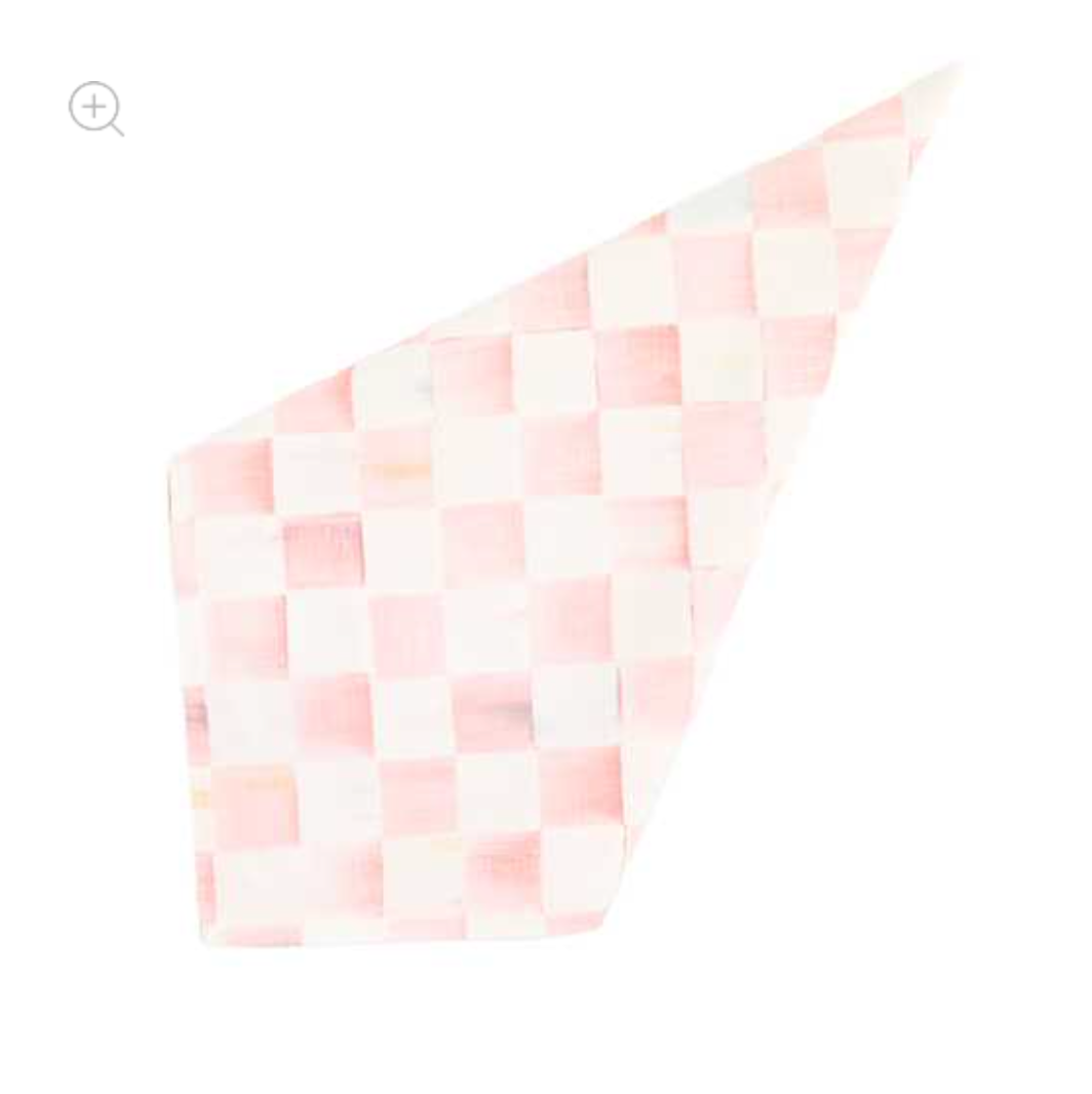 Rosy Check Napkin