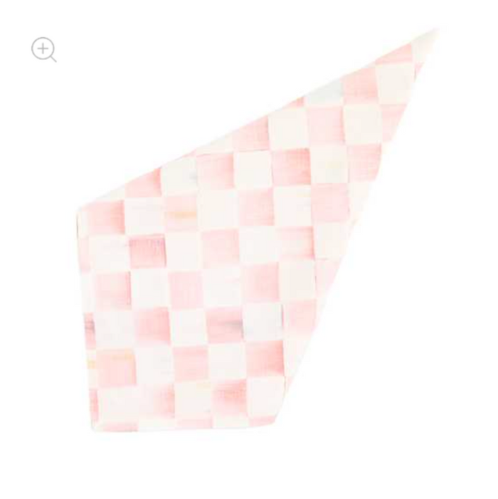 Rosy Check Napkin