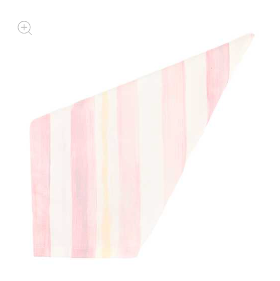 Rosy Stripe Napkin