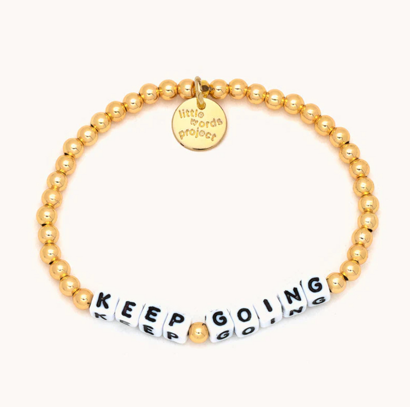 Solid Gold Filled Keep Going Bracelet  SM