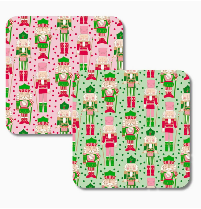 Nutcracker Double-Sided Thick Paper Coasters