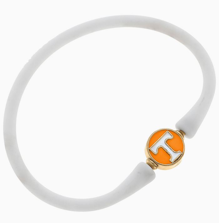 Tennessee Volunteers Enamel Silicone Bali Bracelet