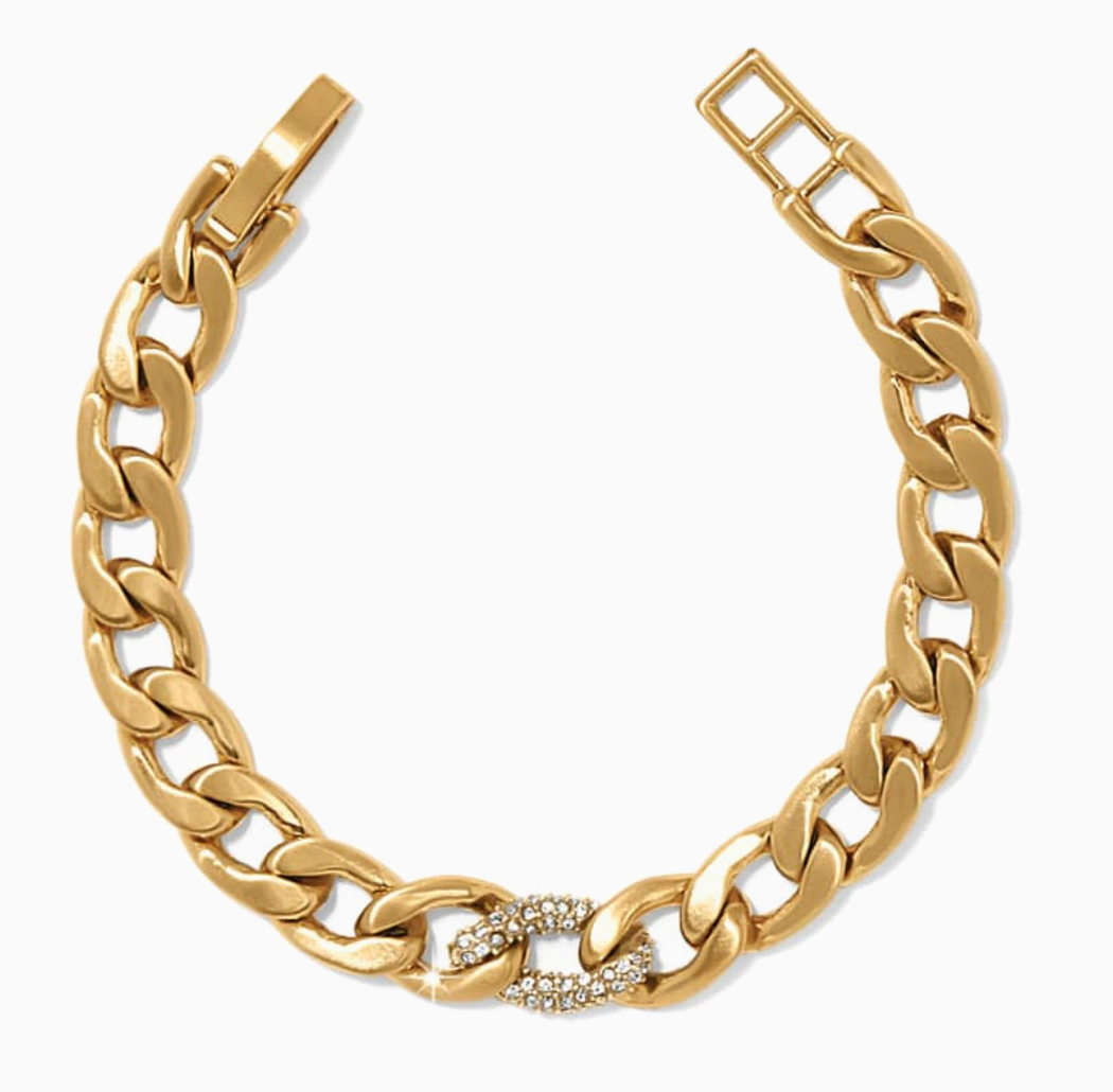 Cleo Pave Link Bracelet