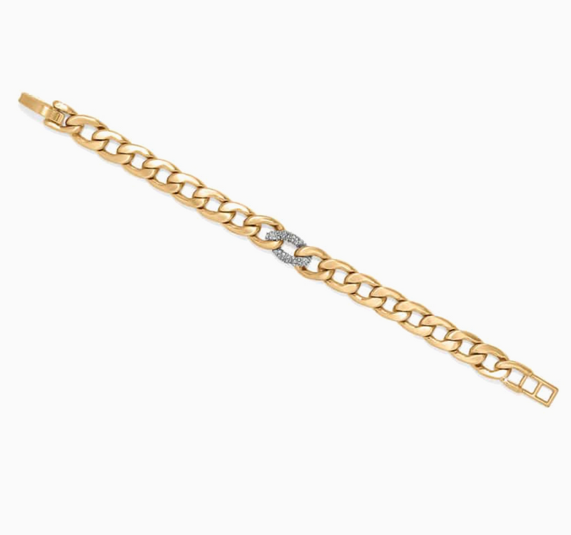 Cleo Pave Link Bracelet