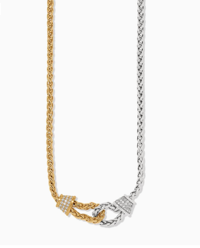 Meridian Ventus Two Tone Short Necklace