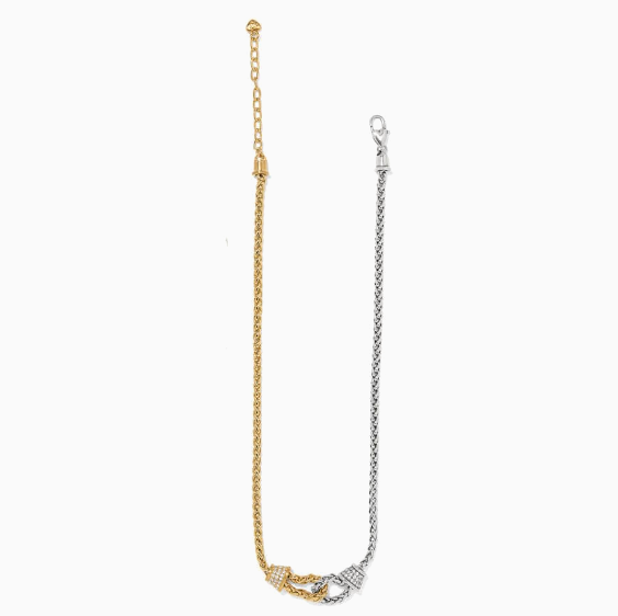 Meridian Ventus Two Tone Short Necklace