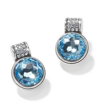 Meridian Aquamarine Post Earrings